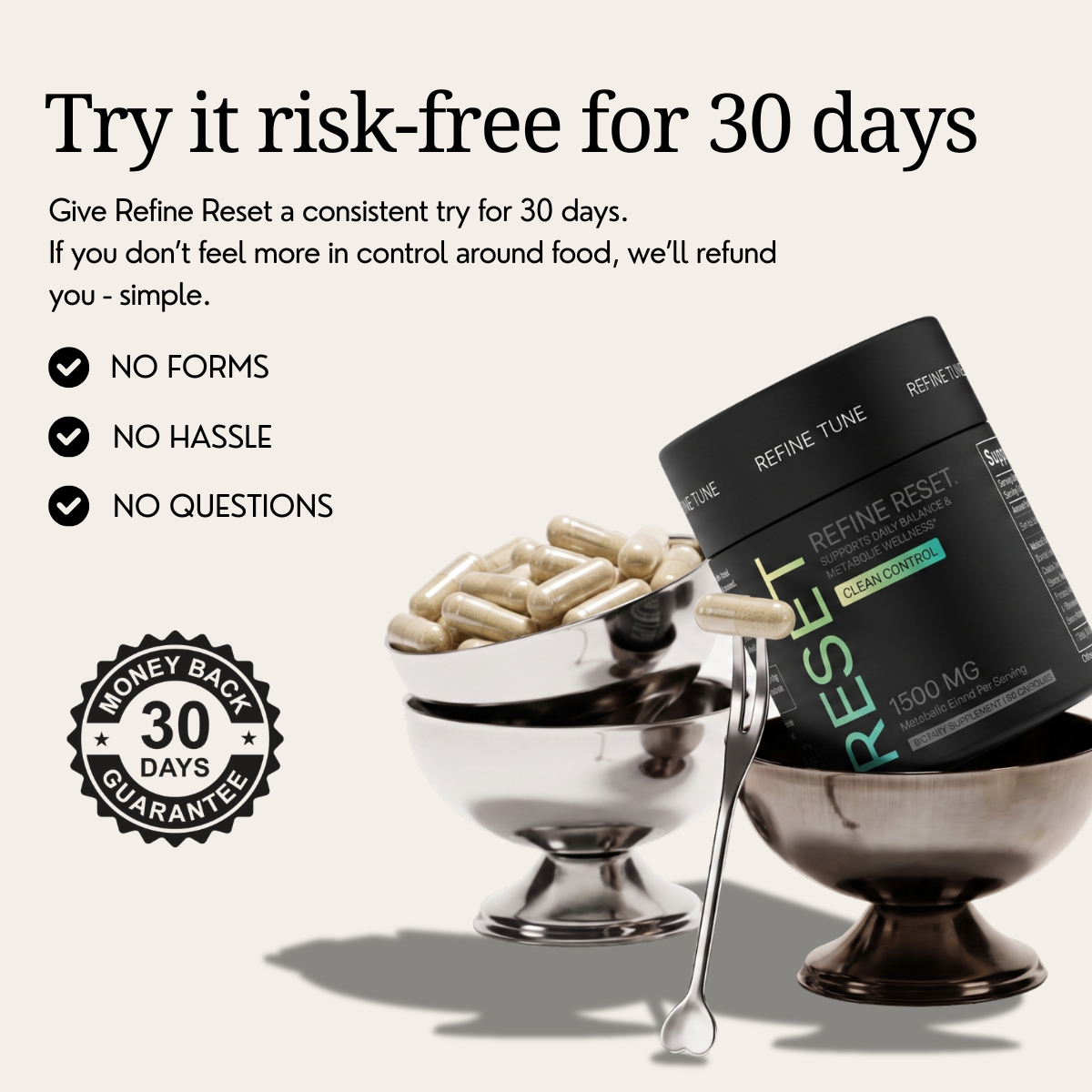 Refine Reset | Built for life after the shot.
