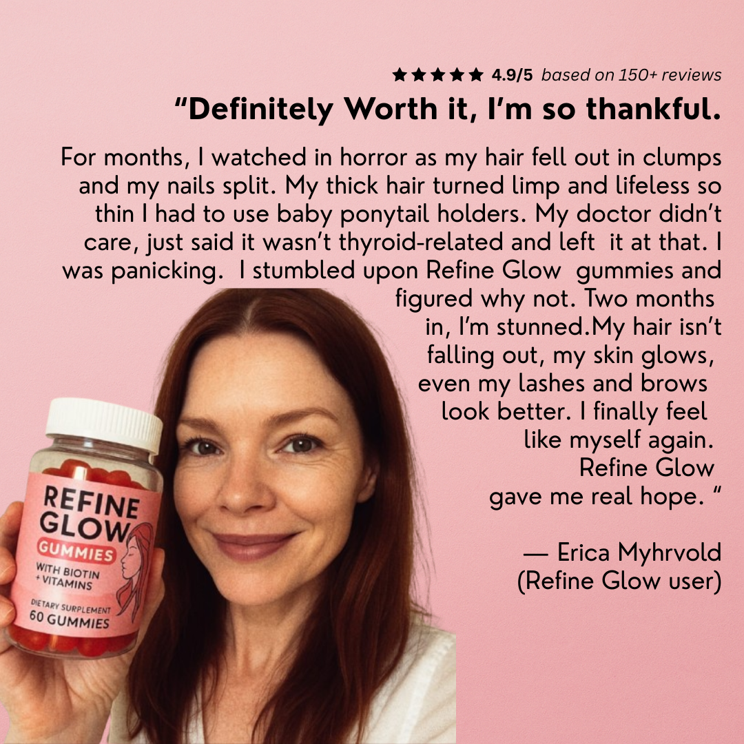 Refine Glow - Hair, Skin and Nail Gummies